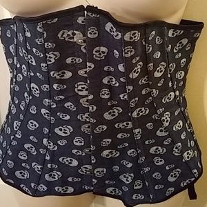 Skull corset